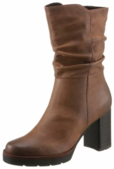 MARCO TOZZI Stiefelette mit praktischem Innenreißverschluss