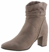 MARCO TOZZI Stiefelette mit Raffungen am Schaft