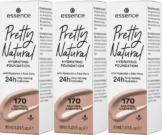 Essence Foundation »Pretty Natural HYDRATING«, 3-tlg.