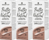 Essence Foundation »Pretty Natural HYDRATING«, 3-tlg.
