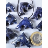 Adelia´s Kettenanhänger »Dumortierit Anhänger Delphin«