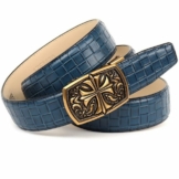 Anthoni Crown Ledergürtel Ledergürtel in Flechtoptik