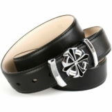 Anthoni Crown Ledergürtel mit Fashion-Koppelschließe