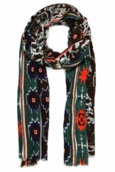 COLLEZIONE ALESSANDRO Modeschal »Dion«, (1-St), mit tollen Farben Mustern und Formen