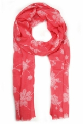 COLLEZIONE ALESSANDRO Modeschal »Elenora«, (1-St), mit Blumen aus kleinen Gliedern geformt