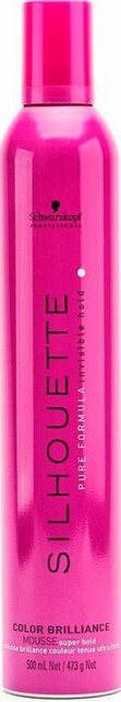 Schwarzkopf Professional Haarfestiger »Silhouette Color Brilliance Mousse«, Farbschutz