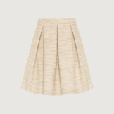 Bouclé-Dirndl-Skirt mit Lurexbeimischung