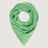 Leichtes Halstuch mit kleinem Leoprint