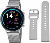 Lotus 50040/1 Smartwatch Set, 2-tlg., mit Wechselarmband aus grauem Silikon