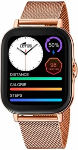 Lotus 50045/1 Smartwatch Set, 2-tlg., mit Wechselarmband aus schwarzem Kunststoff