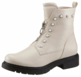 MARCO TOZZI Stiefelette mit Front-Zierreißverschluss