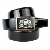 Anthoni Crown Ledergürtel mit Anthoni Crown Wappen