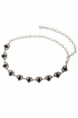 COLLEZIONE ALESSANDRO Kettengürtel »Rosi« mit dekorativen Herzen