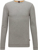 BOSS Langarmshirt mit Blende