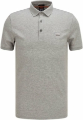 BOSS Poloshirt »Passenger« aus Stretch-Baumwolle mit Logo-Aufnäher