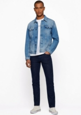 BOSS Slim-fit-Jeans »Delaware« aus komfortablem Stretch-Denim