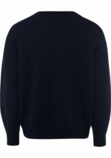 BOSS Strickpullover »C_Fondianan« (1-tlg) mit abgerundetem Vokuhilasaum