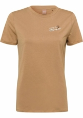 BOSS T-Shirt »C_Elogo_Motive« mit Applikationen auf der Vorderseite