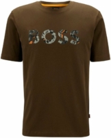 BOSS T-Shirt »Teetrury« mit modischen Nahtverzierungen