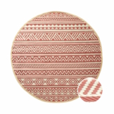 COLOUR CLASH In- & Outdoor-Teppich Streifen Ø150cm