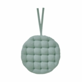 SOLID Stuhlkissen mit Bändchen Ø42cm