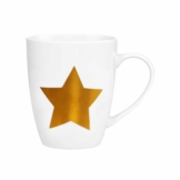 WHITE XMAS Tasse Stern 350ml
