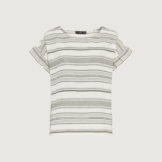 Ethno-Blusentop im Baumwoll-Leinen-Mix