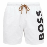 BOSS Badeshorts »Octopus« mit großem Markenschriftzug auf dem linken Bein