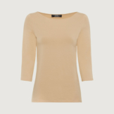 U-Boot-Shirt BELLA im Bio-Baumwolle-Lenzing-Modal™-Mix