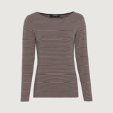 Gestreiftes Longsleeve in Bio-Baumwolle-Tencel™-Qualität