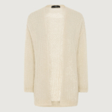 Loose-Knit-Cardigan im Alpaka-Mohair-Mix