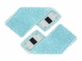 Leifheit 2er Set Wischbezug CLEAN TWIST M Ergo super soft speziell für Parkett und Holzböden