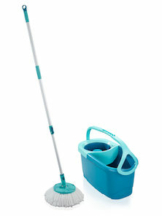 Leifheit Wischmopp-Set Rotation Disc Mop Ergo, für alle glatten Böden