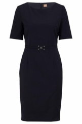 BOSS Etuikleid Damen Kleid DALEAH (1-tlg)
