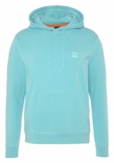 BOSS Kapuzensweatshirt Wetalk 10234591 01 (1-tlg) mit gesticktem BOSS Markenlabel