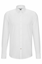 BOSS Langarmhemd Herren Hemd C-HAL-BD-C1-223 Casual Fit Langarm (1-tlg)