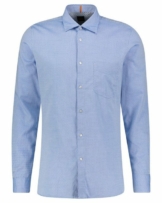 BOSS Langarmhemd Herren Hemd REMITON Langarm Regular Fit (1-tlg)