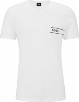 BOSS T-Shirt mit kontrastfarbenem Logodruck