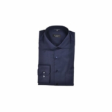 Eterna Langarmhemd marineblau (1-tlg)