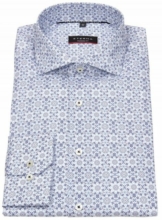 Eterna Langarmhemd Modern Fit leicht tailliert Kentkragen