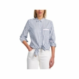 Eterna Blusenshirt blau (1-tlg)