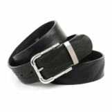 Anthoni Crown Ledergürtel Vollledergürtel in schwarz