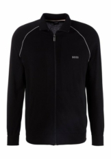 BOSS Sweatjacke Mix&Match Jacket Z mit Kontrastnaht am Ärmel