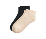 2 Paar Yogasocken, schwarz und beige
