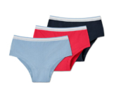 3 Mädchen-Pantys mit Bio-Baumwolle