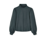 Kinder-Langarmshirt, schieferblau