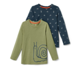 2 Baby-Langarmshirts