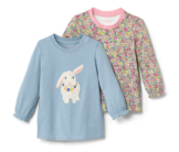 2 Kleinkind-Langarmshirts