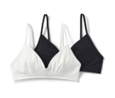 2 Mädchen-Triangel-BHs