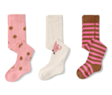 3 Paar Strumpfhosen, rosa